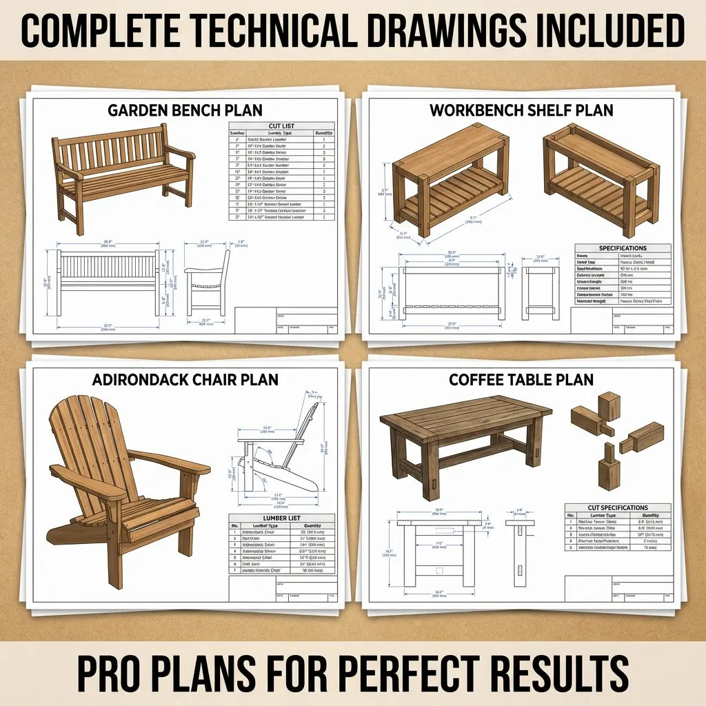 100+ Woodworking Projects