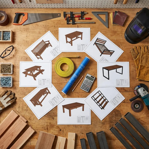 700+ Wood & Metal DIY Project Plans