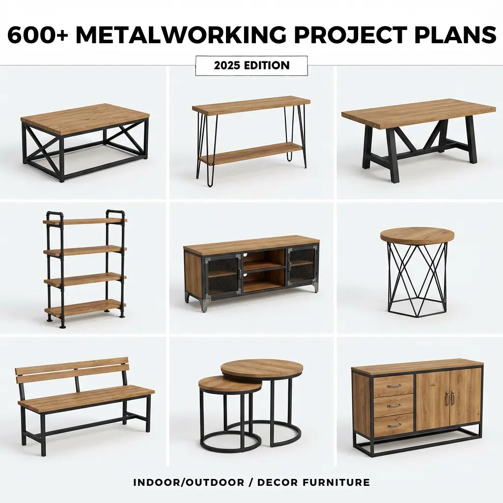 600+ Metalworking Project Plans