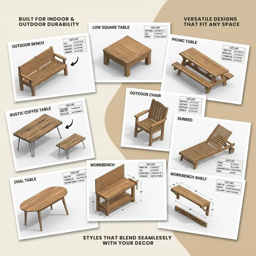 100+ Woodworking Projects