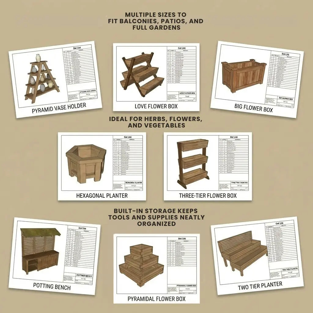 100+ Woodworking Projects