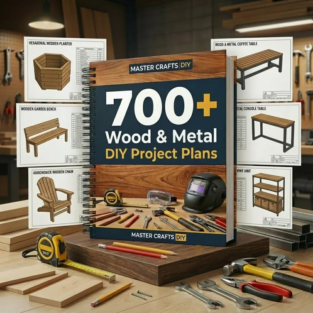 700+ Wood & Metal DIY Project Plans