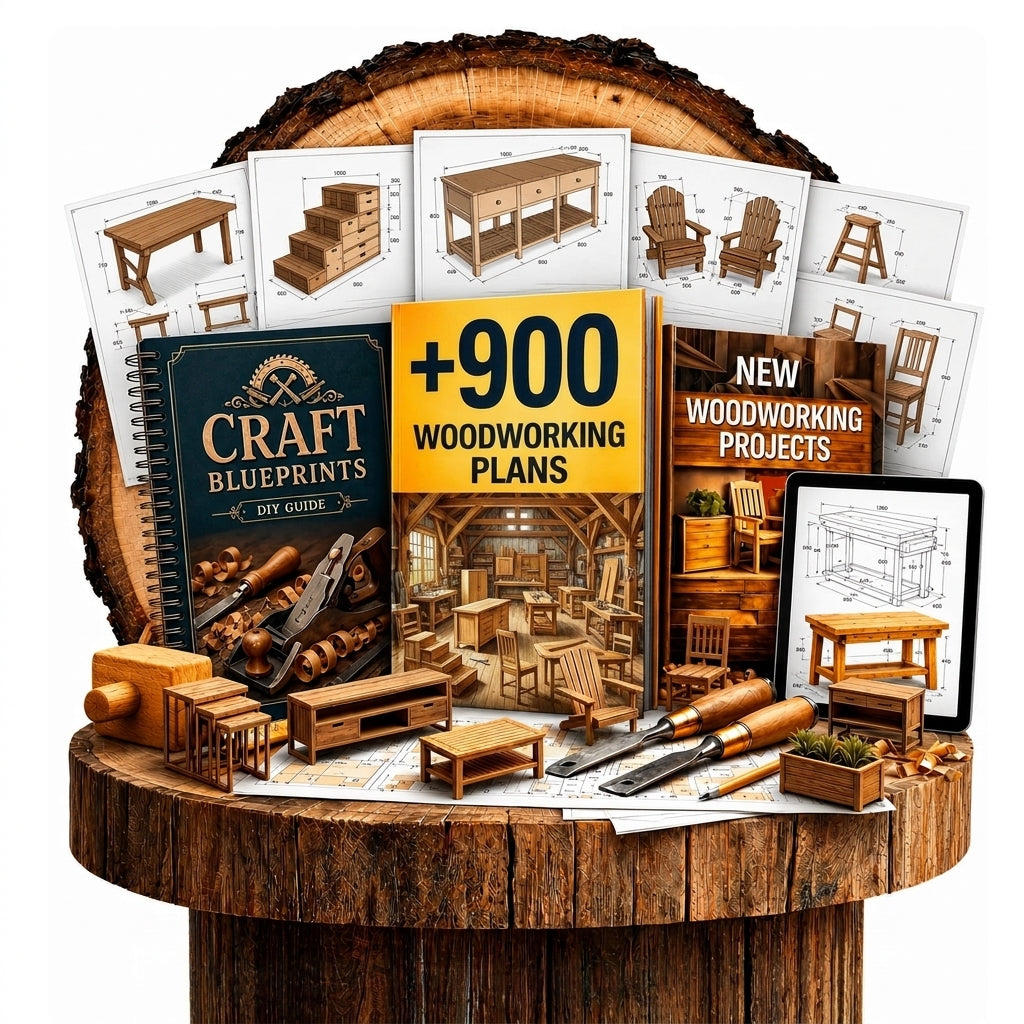 900+ Woodworking Project Plans & DIY Blueprints (2026 Edition)