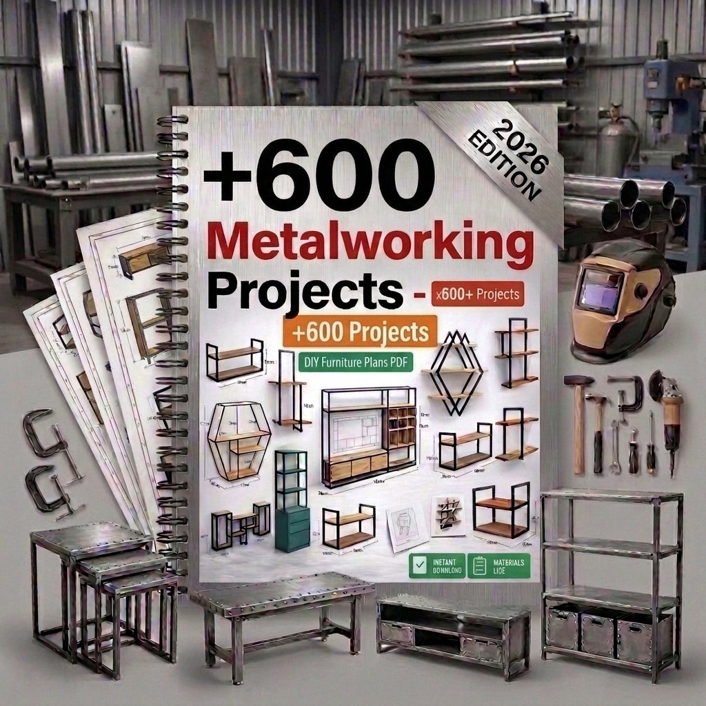 +600 Metalworking Project Plans
