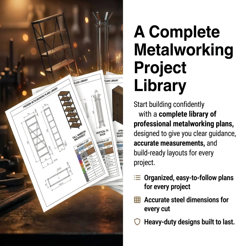 +600 Metalworking Project Plans