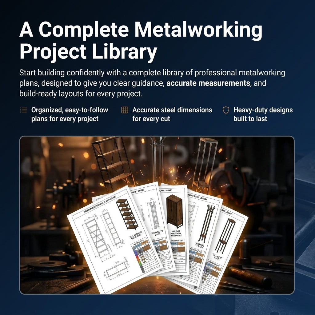 +600 Metalworking Project Plans